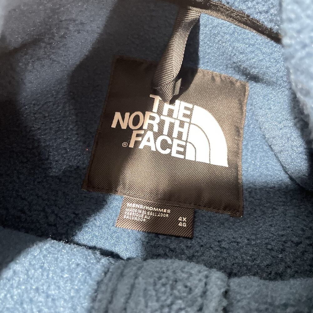 The North Face Men’s Big 4X NEW Retro Denali Jacket Midnight Petrol Relaxed Fit - Picture 5 of 9